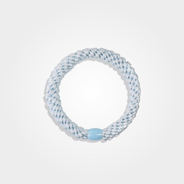 KKNEKKI Baby blue, geflochtener Haargummi