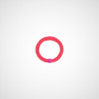 KKNEKKI Neon pink, geflochtener Haargummi