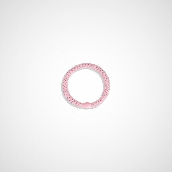 KKNEKKI Pink, geflochtener Haargummi