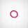 KKNEKKI Strong pink, geflochtener Haargummi