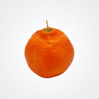 Kerze Orange, &Oslash;9 cm von Cereria Introna