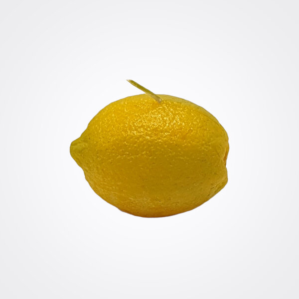 Kerze Zitrone, 9,5x4 H7 cm von Cereria Introna