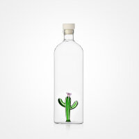 DESERT PLANT bottle w/green cactus von ICHENDORF MILANO