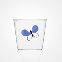 GARDEN PICNIC Tumbler Blue Butterfly von ICHENDORF MILANO
