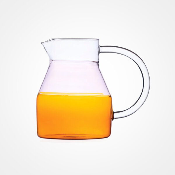 CAIPIRINHA short  jug amber/pink ICHENDORF MILANO